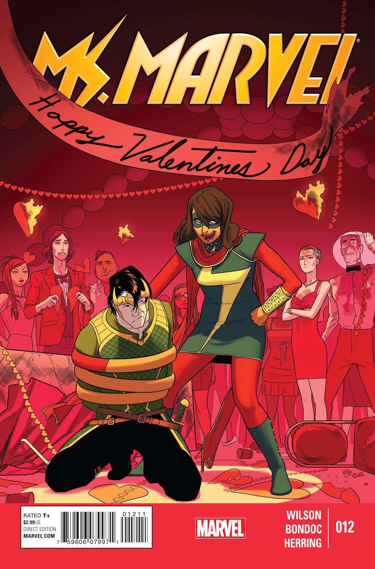 MS MARVEL #12 2015 MARVEL COMICS