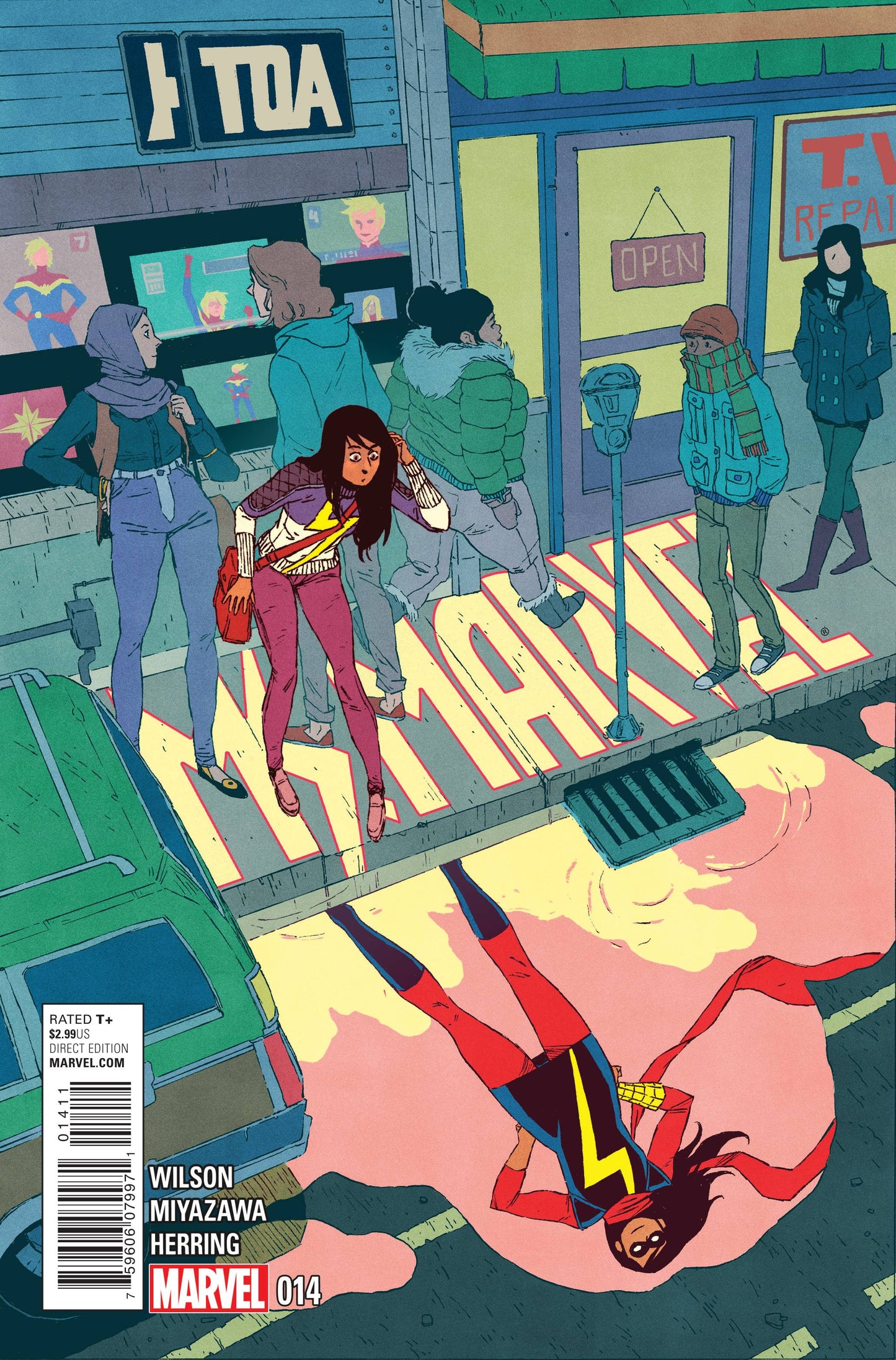 MS MARVEL #14 2015 MARVEL COMICS