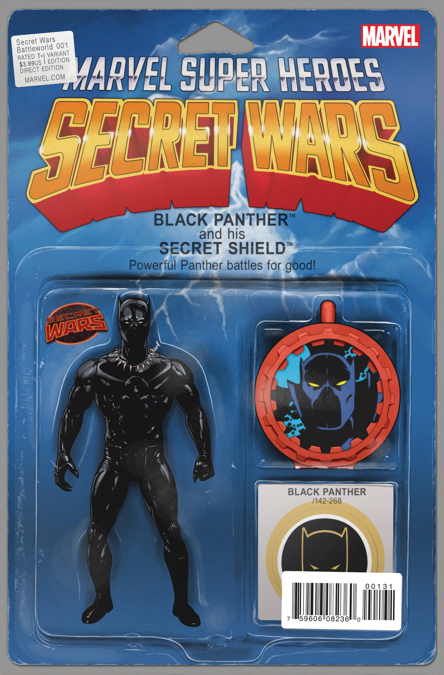 SECRET WARS BATTLEWORLD #1 (OF 4) CHRISTOPHER ACTION FIGURE VARIANT comic book MARVEL COMICS