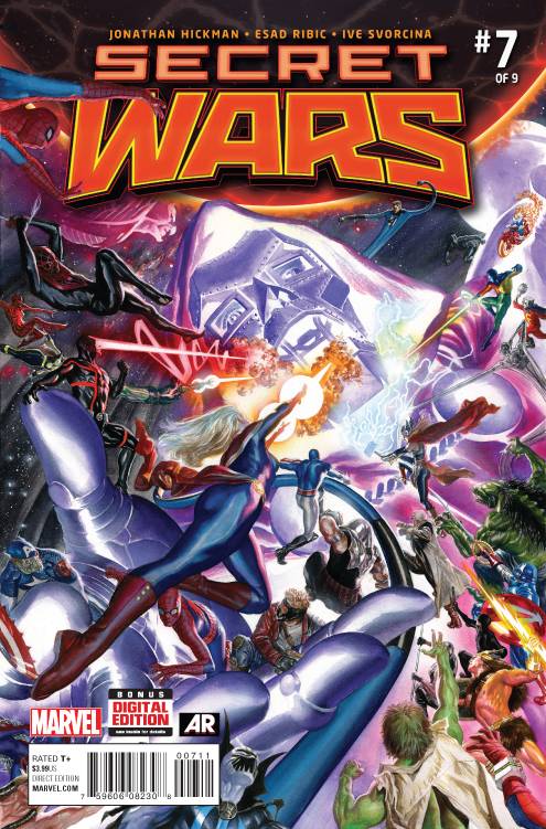 SECRET WARS #7 (OF 9) 2015 comic book MARVEL COMICS
