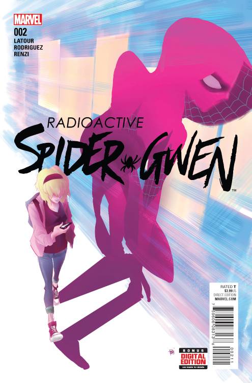 RADIOACTIVE SPIDER-GWEN #2 2015 Spider-Verse MARVEL COMICS