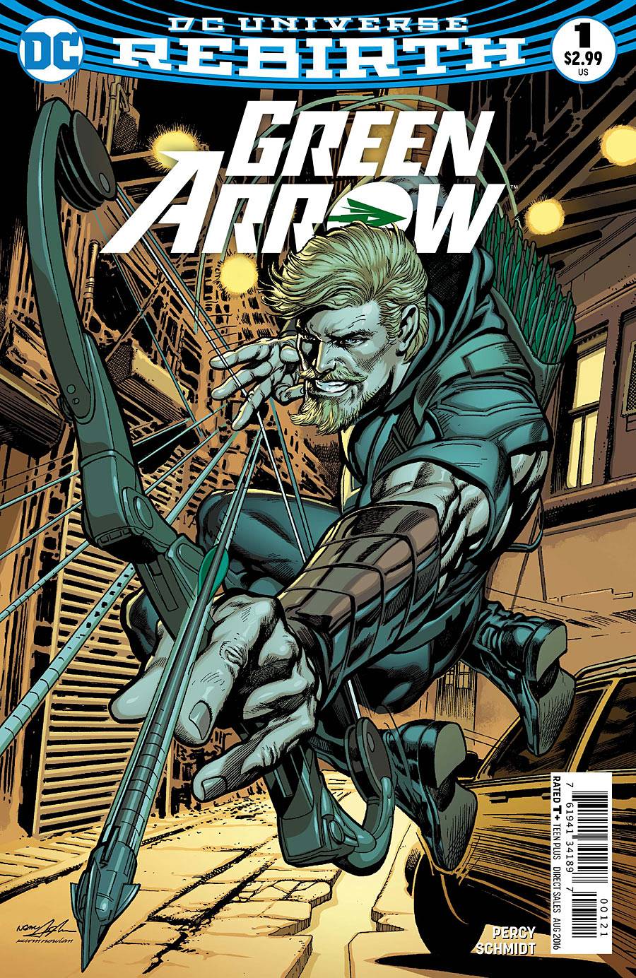 GREEN ARROW (REBIRTH) #1 NEAL ADAMS VARIANT 1ST PRINT 2016 Green Arrow DC COMICS