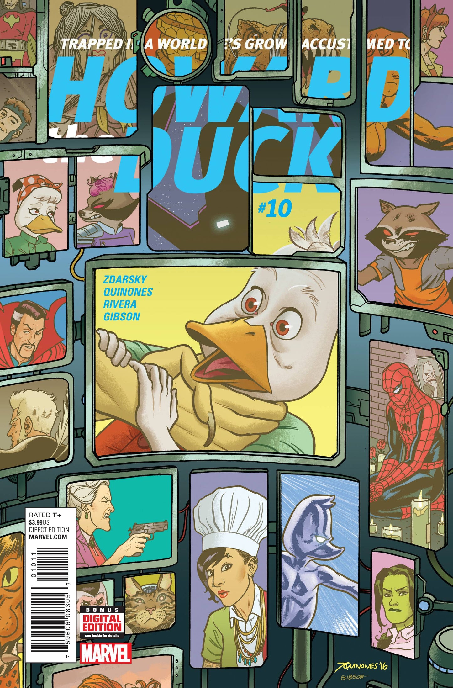 HOWARD THE DUCK #10 2016 MARVEL COMICS