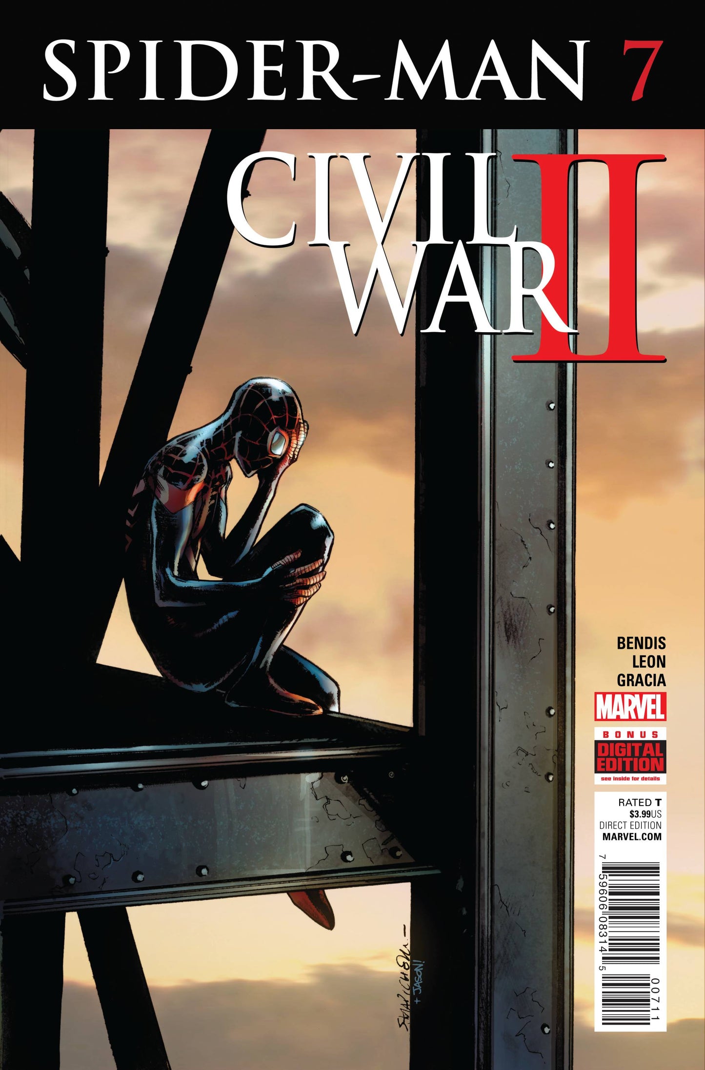 SPIDER-MAN #7 2016 (MILES MORALES) Spider-Man MARVEL COMICS