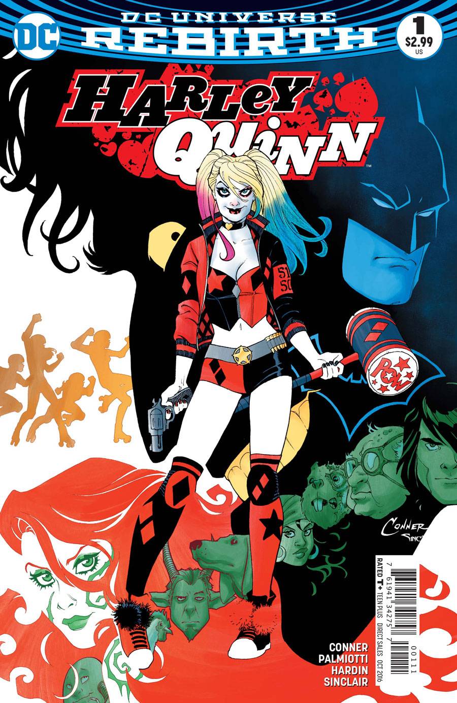 HARLEY QUINN #1 2016 (REBIRTH) COMIC BOOK DC COMICS