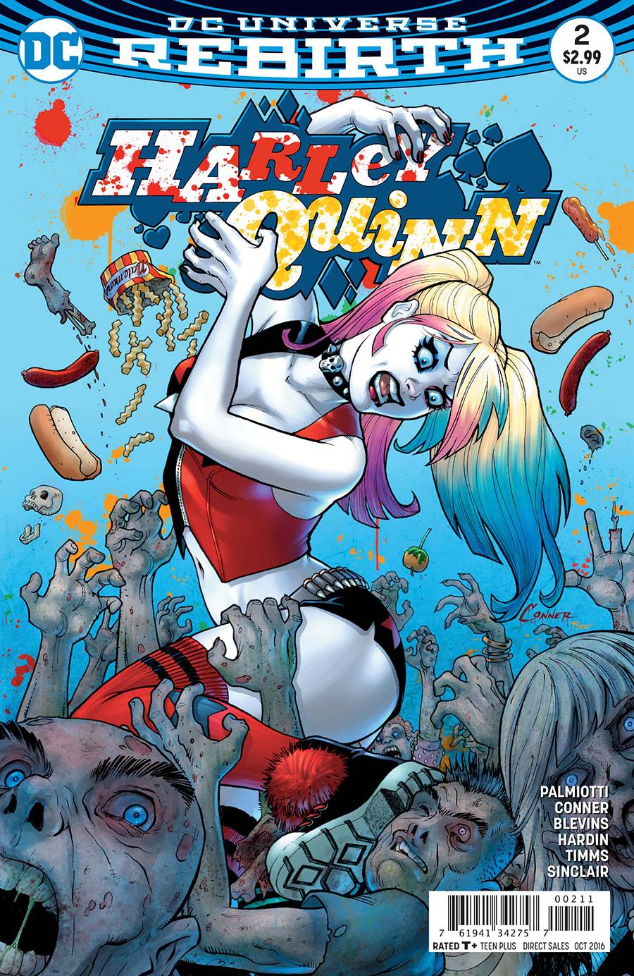 HARLEY QUINN #2 2016 (REBIRTH) COMIC BOOK DC COMICS