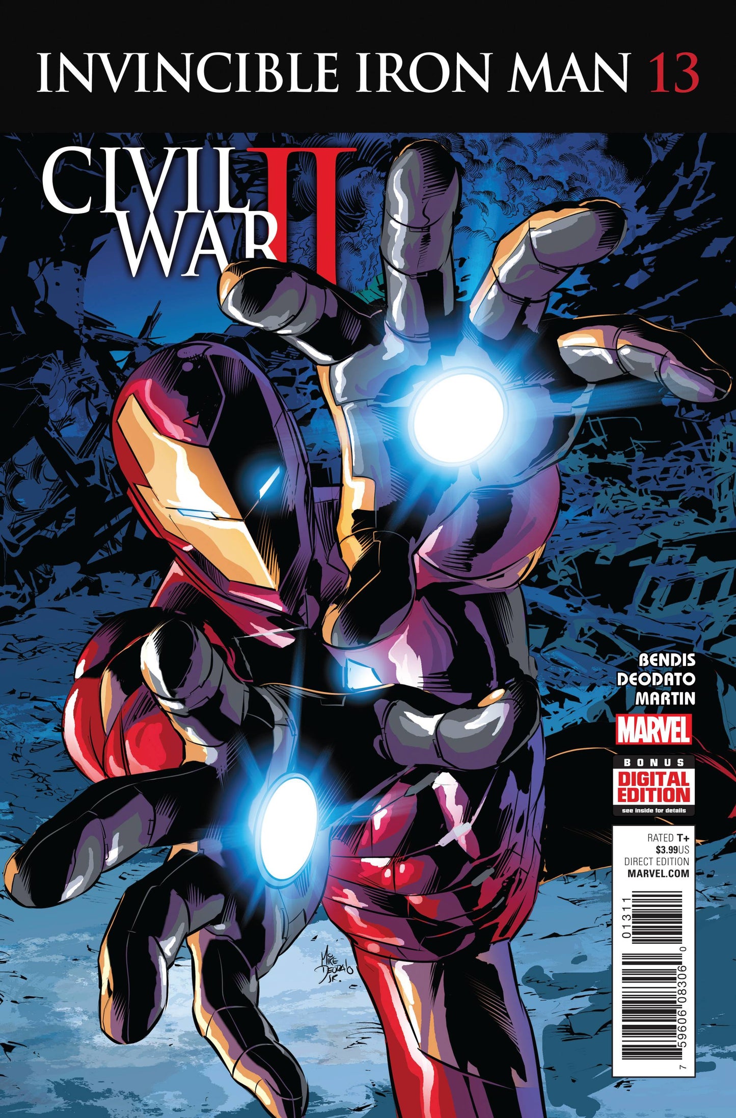 INVINCIBLE IRON MAN #13 2016 Iron Man MARVEL COMICS