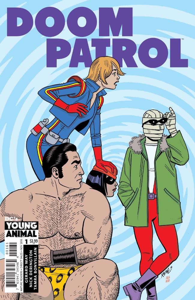 DOOM PATROL #1 HERNANDEZ VARIANT 2016 comic book DC COMICS