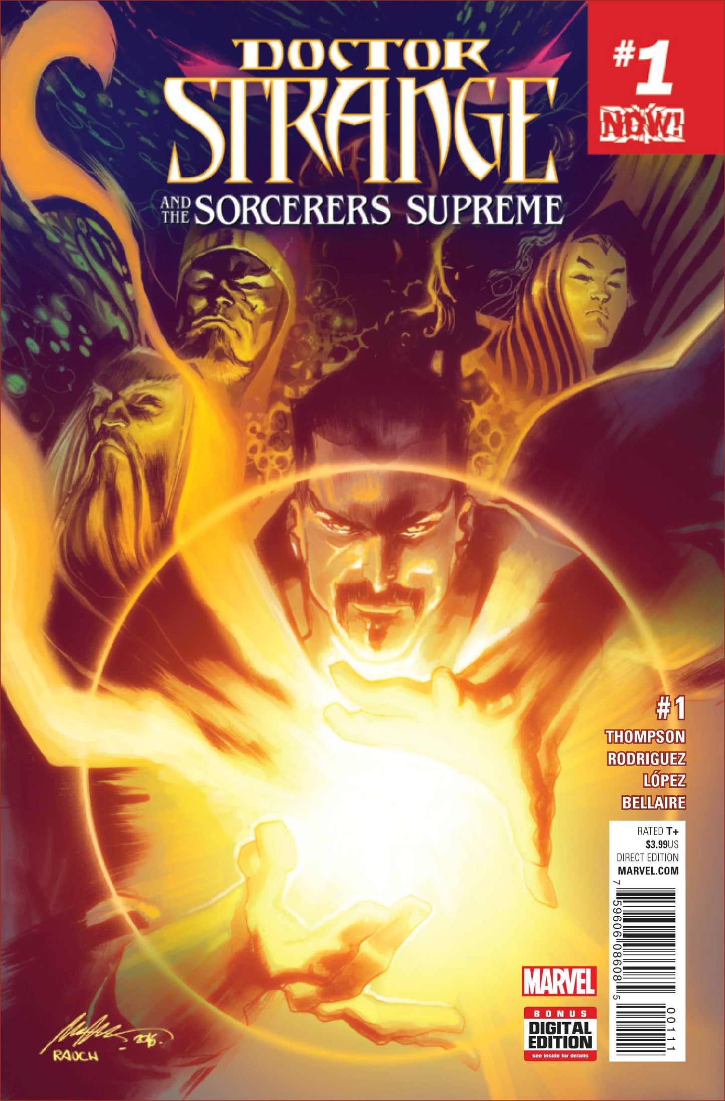 DOCTOR STRANGE SORCERERS SUPREME #1 2016 (1ST KUSHALA DEMON RIDER) MARVEL COMICS