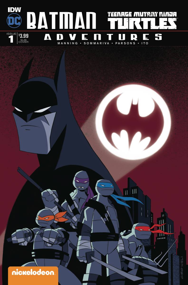 BATMAN TMNT ADVENTURES #1 (OF 6) SUBSCRIPTION VARIANT 2016 Batman DC COMICS