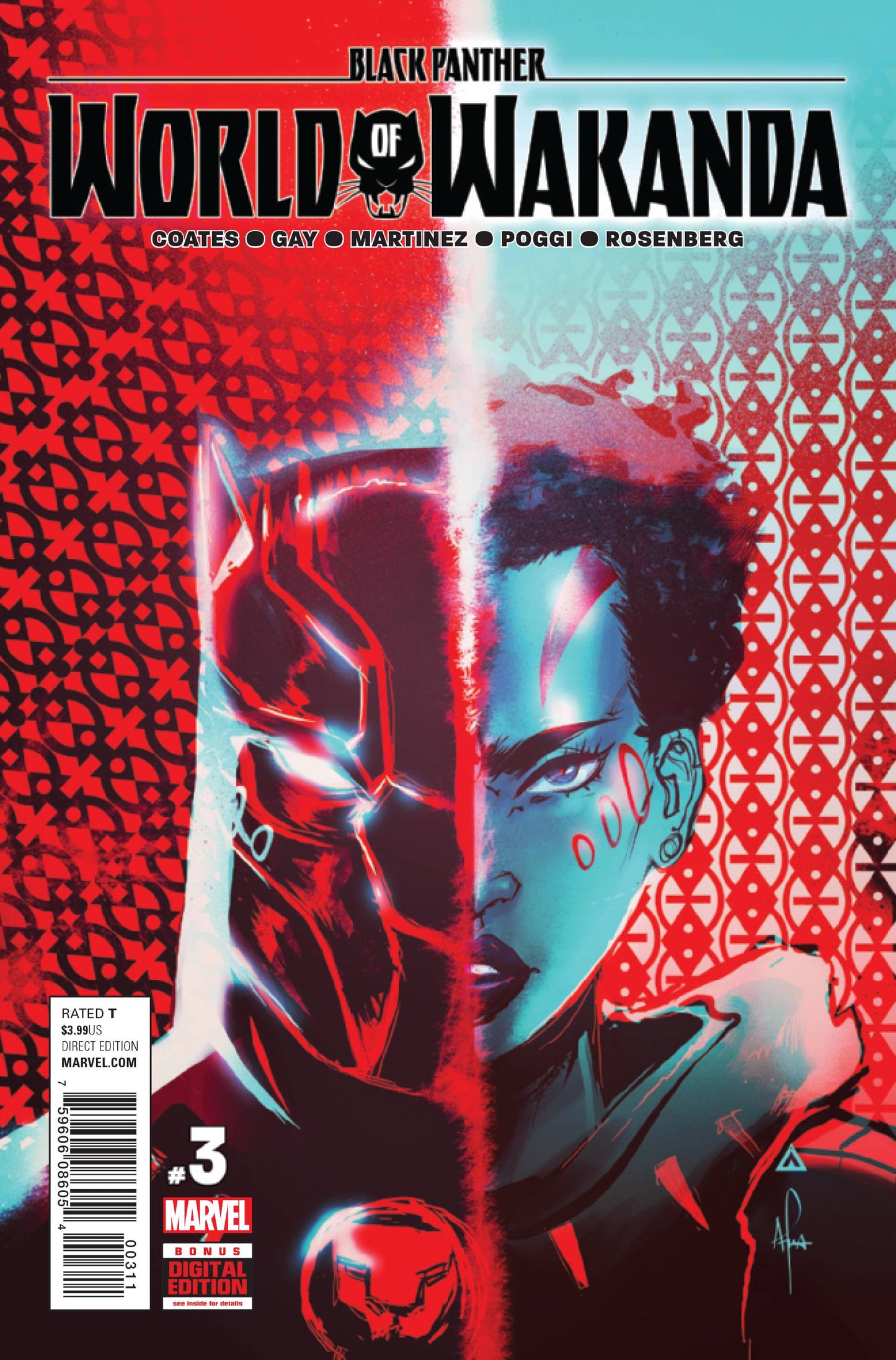 BLACK PANTHER WORLD OF WAKANDA #3 2016 comic books MARVEL COMICS