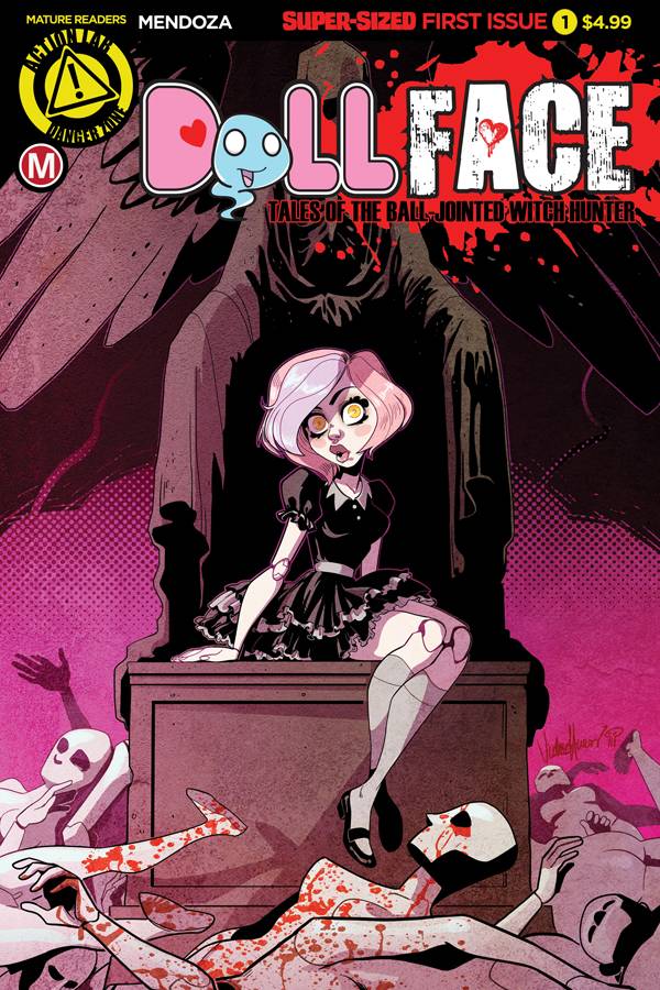 DOLLFACE #1 CVR D HARRIS (MR) 2017 comic book ACTION LAB - DANGER ZONE