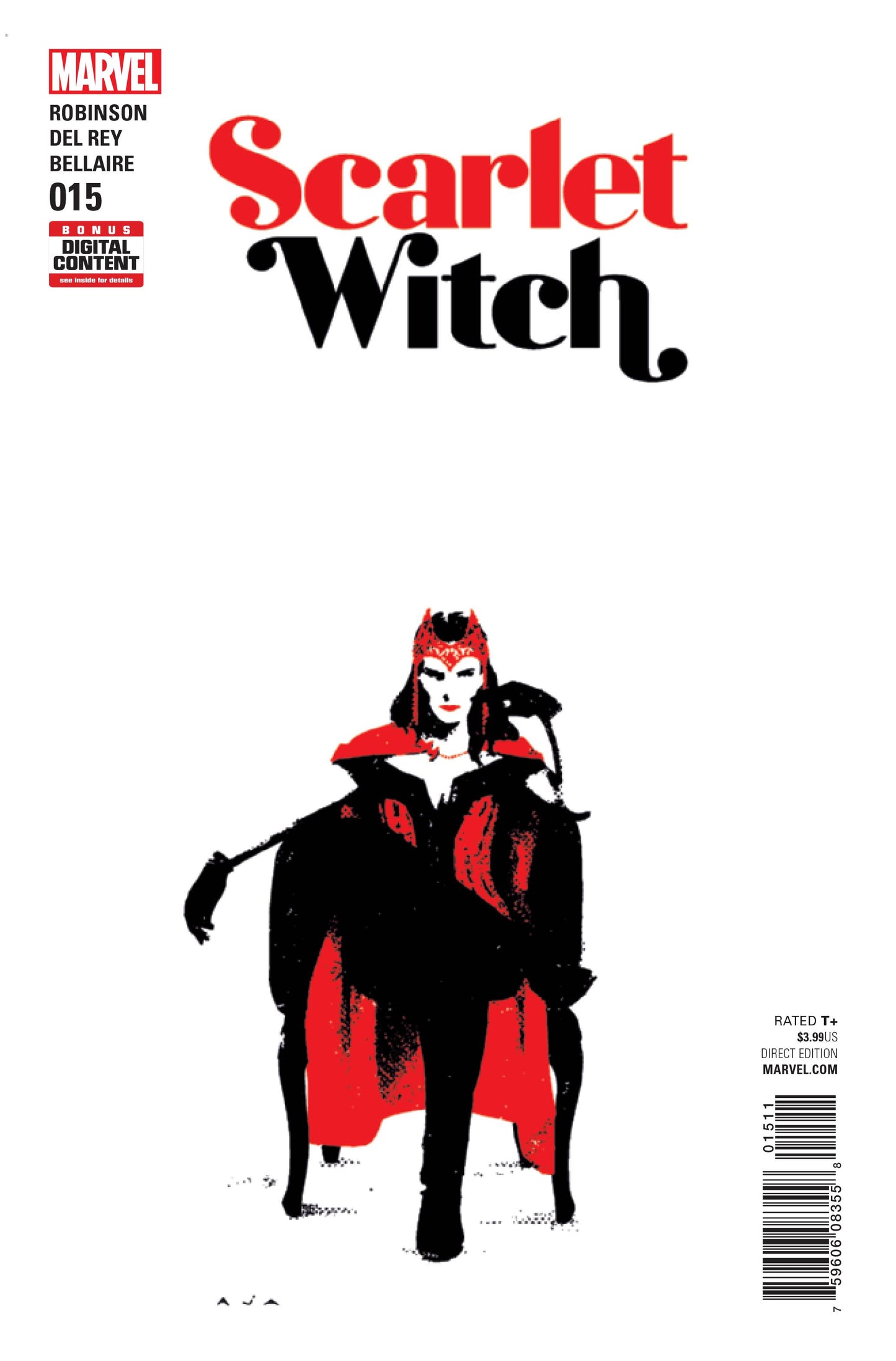 SCARLET WITCH #15 2017 comic book MARVEL COMICS