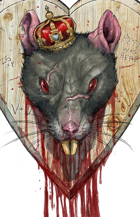 RAT QUEENS #1 CVR B GIENI (MR) 2017 comic book IMAGE COMICS