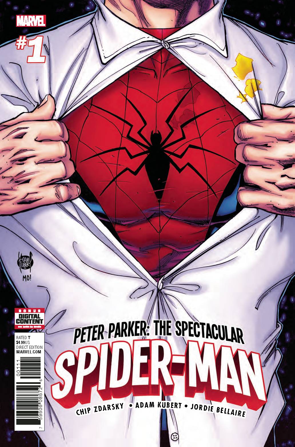 PETER PARKER SPECTACULAR SPIDER-MAN #1 2017 COMIC BOOK MARVEL COMICS