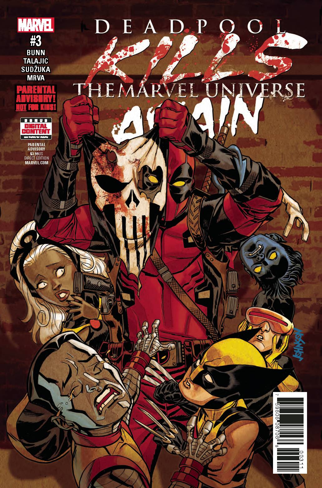 DEADPOOL KILLS MARVEL UNIVERSE AGAIN #3 2017 Deadpool MARVEL COMICS