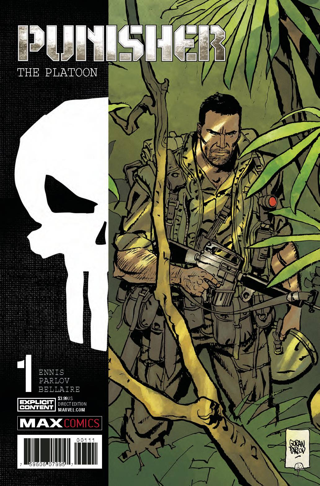 PUNISHER PLATOON #1 2017 Punisher MARVEL COMICS