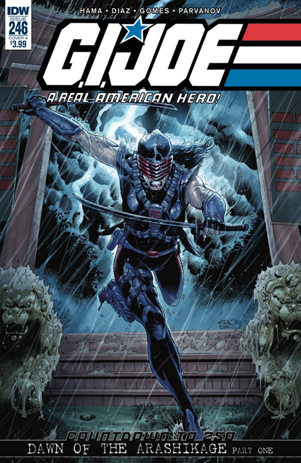 GI JOE A REAL AMERICAN HERO #246 CVR A DIAZ 2017 GI Joe IDW PUBLISHING