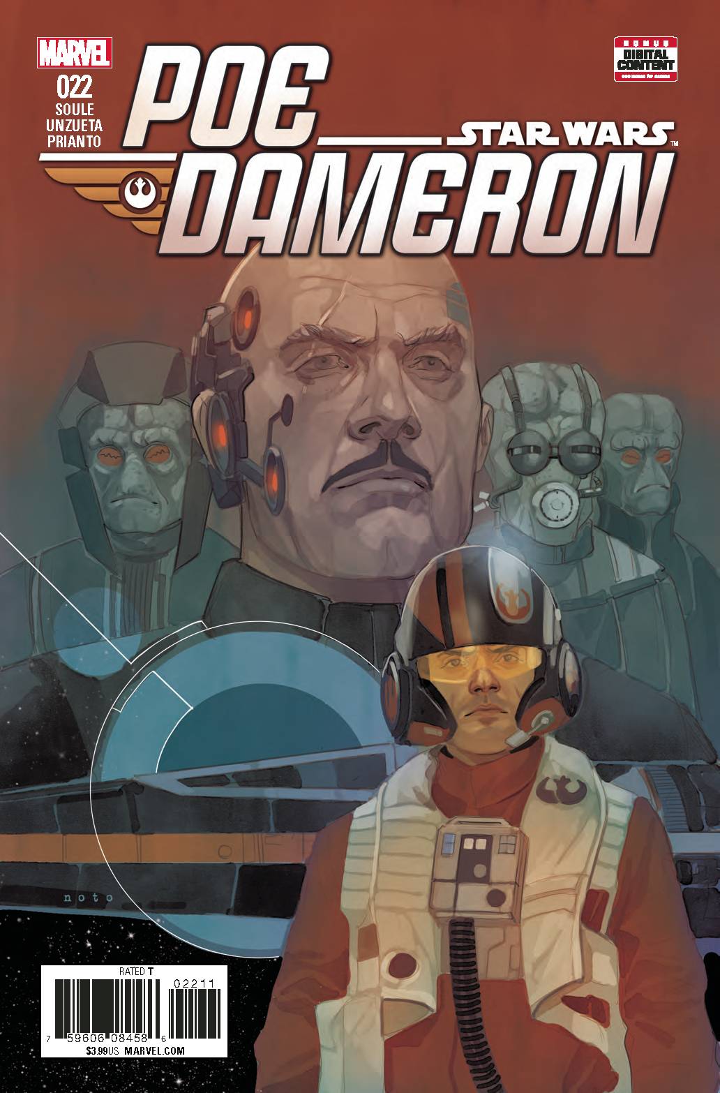 STAR WARS POE DAMERON #22 2018 Star Wars Poe Dameron MARVEL COMICS