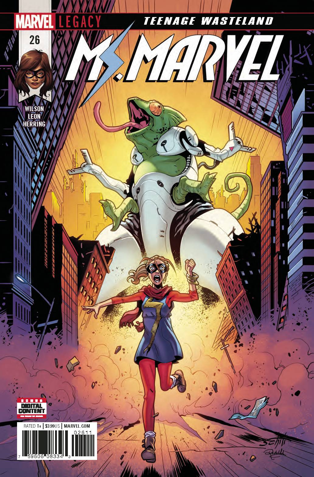 MS MARVEL #26 2018 MARVEL COMICS