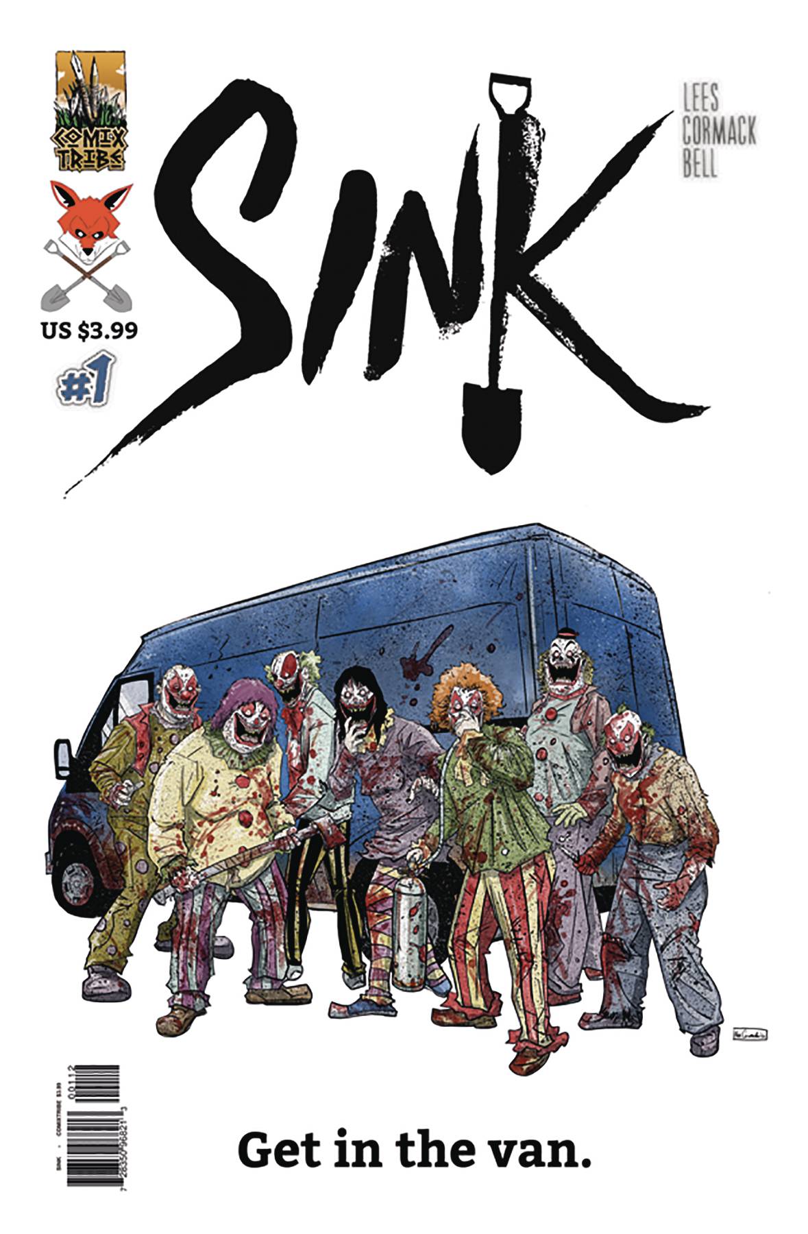 SINK #1 2ND PRINT VARIANT 2018 comic book COMIXTRIBE