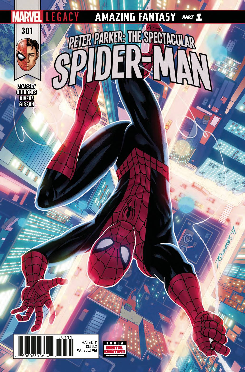 PETER PARKER SPECTACULAR SPIDER-MAN #301 2018 MARVEL COMICS
