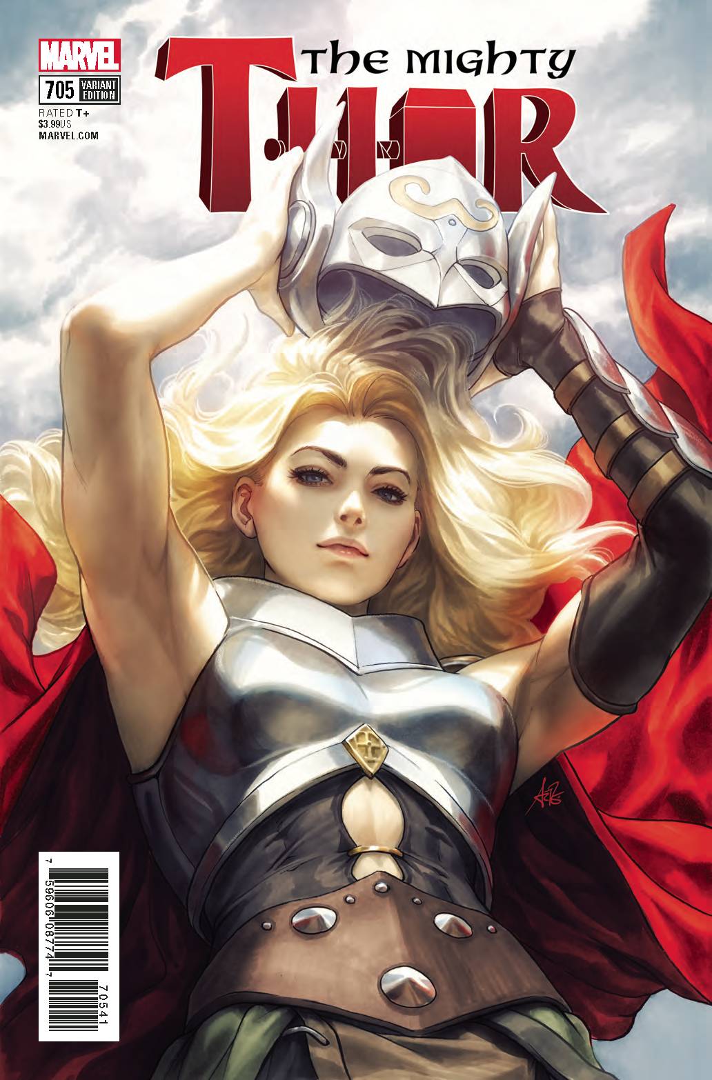 MIGHTY THOR #705 ARTGERM VARIANT 2018 Mighty Thor MARVEL COMICS