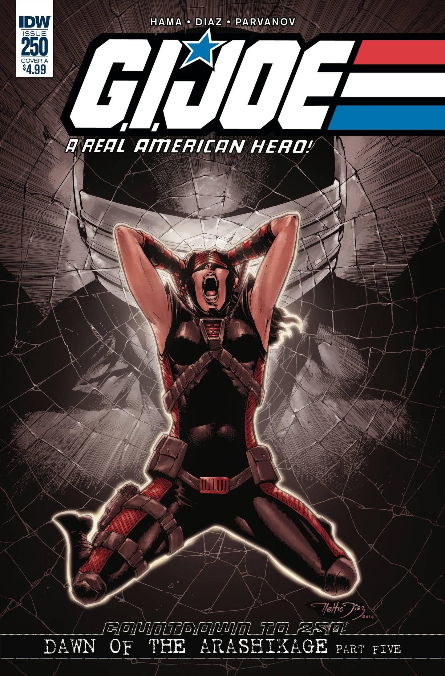 GI JOE A REAL AMERICAN HERO #250 CVR A DIAZ 2018 GI Joe IDW PUBLISHING
