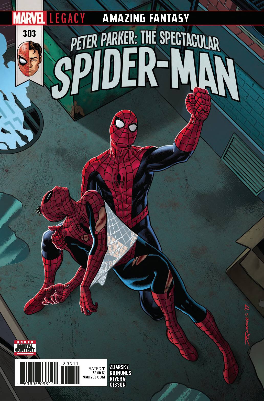 PETER PARKER SPECTACULAR SPIDER-MAN #303 2018 MARVEL COMICS