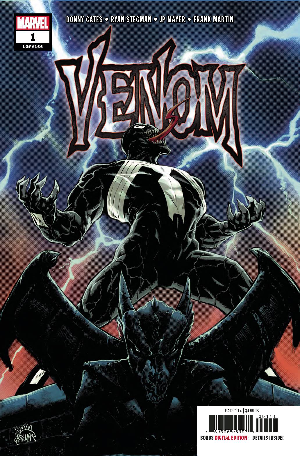 VENOM #1 1ST PRINT 2018 Venom MARVEL COMICS