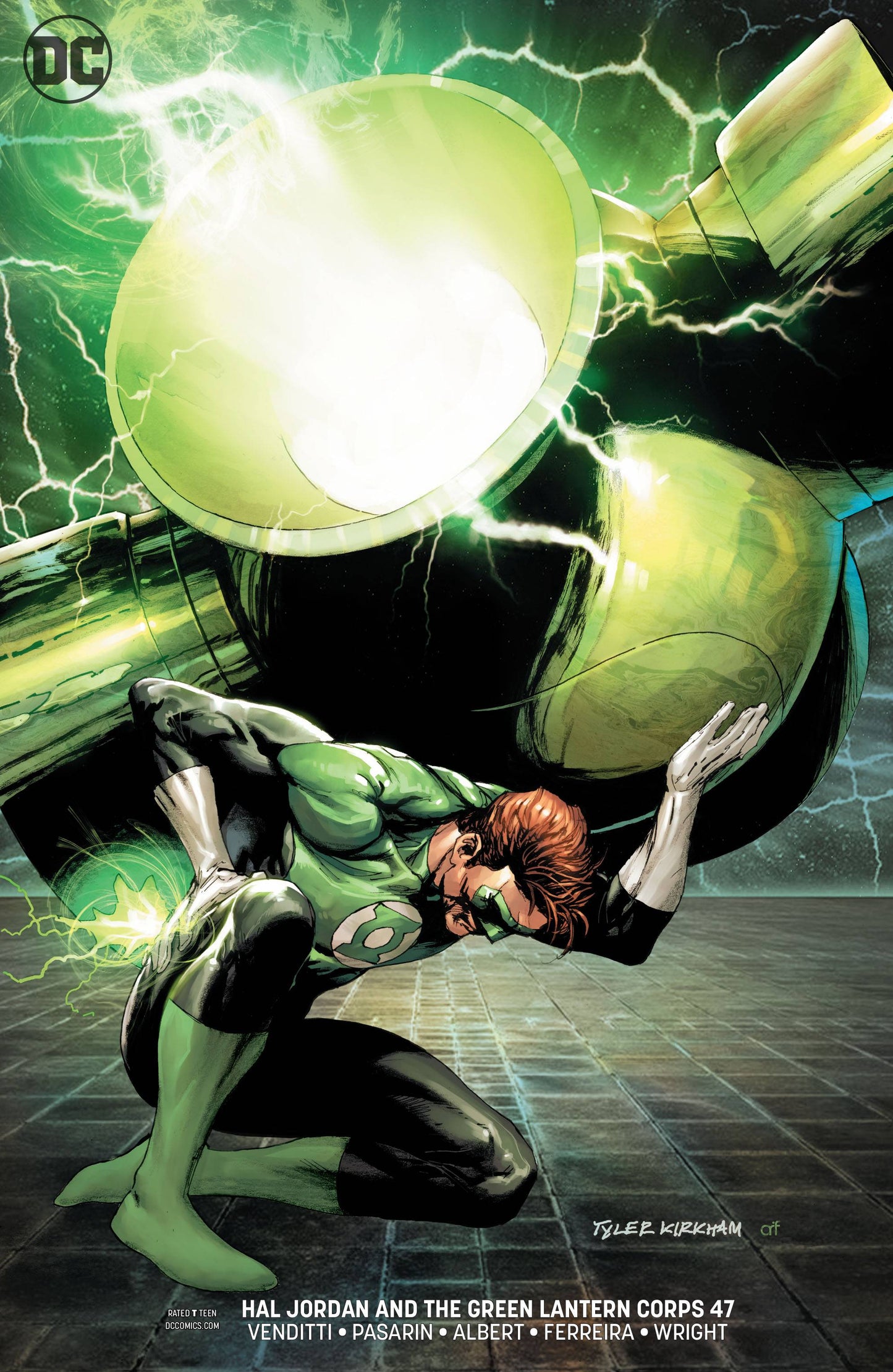 HAL JORDAN AND THE GREEN LANTERN CORPS #47 TYLER KIRKHAM VARIANT 2018 Green Lantern DC COMICS