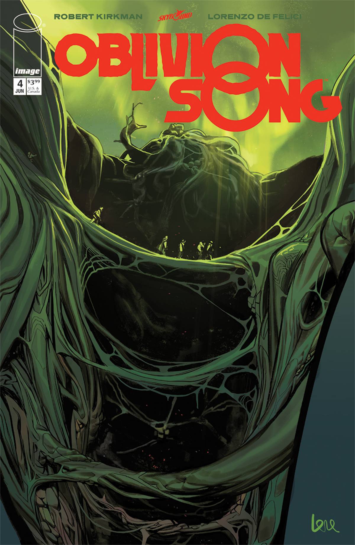 OBLIVION SONG BY KIRKMAN & DE FELICI #4 (MR) 2018 comic book IMAGE COMICS