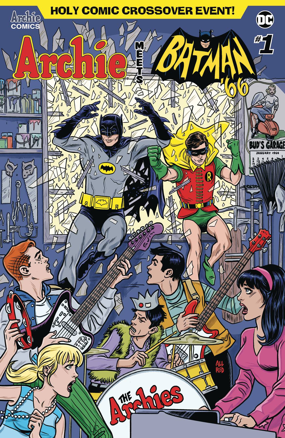 ARCHIE MEETS BATMAN 66 #1 CVR A ALLRED 2018 comic book ARCHIE COMIC PUBLICATIONS
