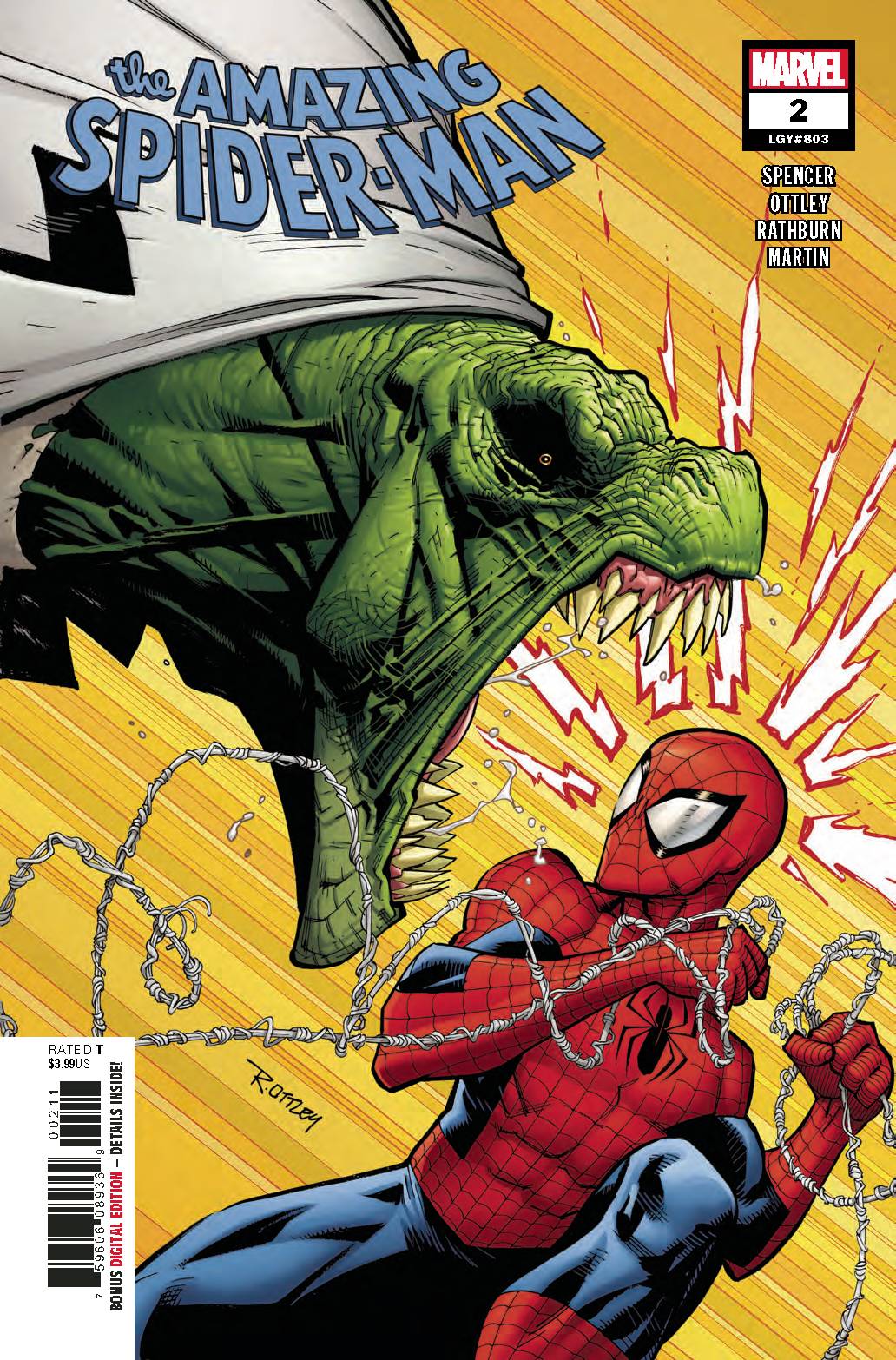 AMAZING SPIDER-MAN #2 2018 Amazing Spider-Man MARVEL COMICS
