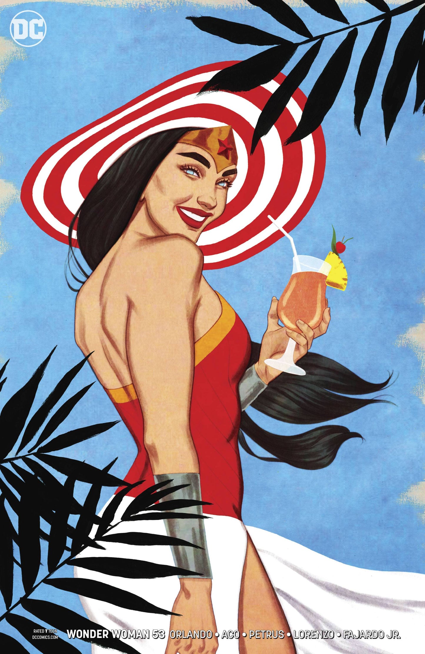 WONDER WOMAN #53 FRISON VARIANT 2018 Wonder Woman DC COMICS