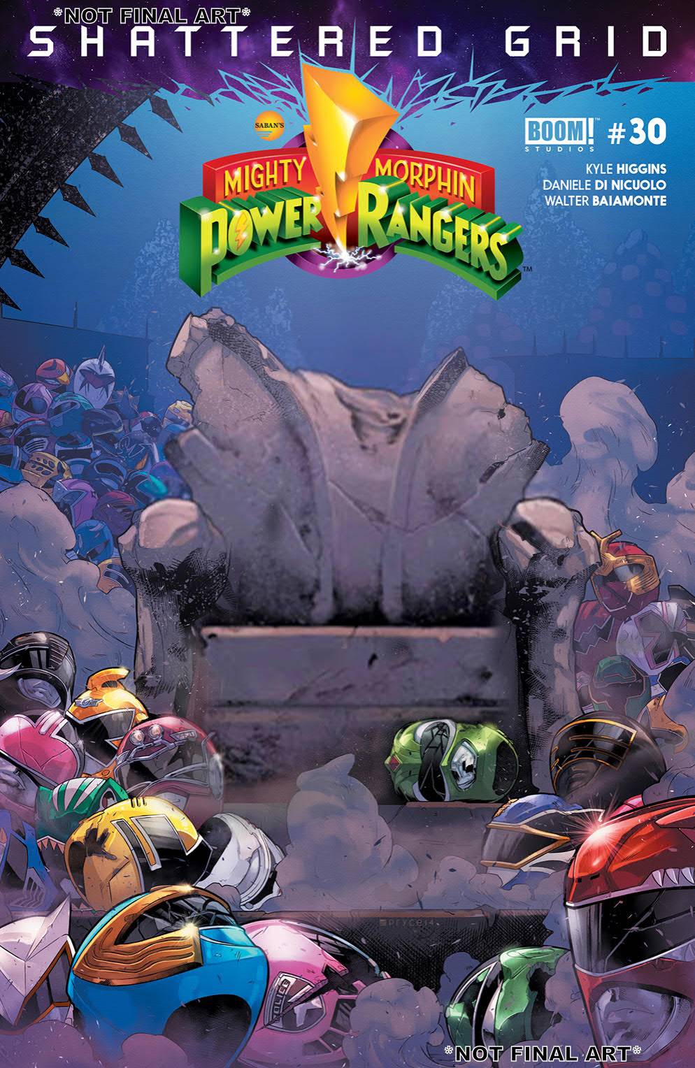 MIGHTY MORPHIN POWER RANGERS #30 MAIN 2018 MMPR BOOM! STUDIOS