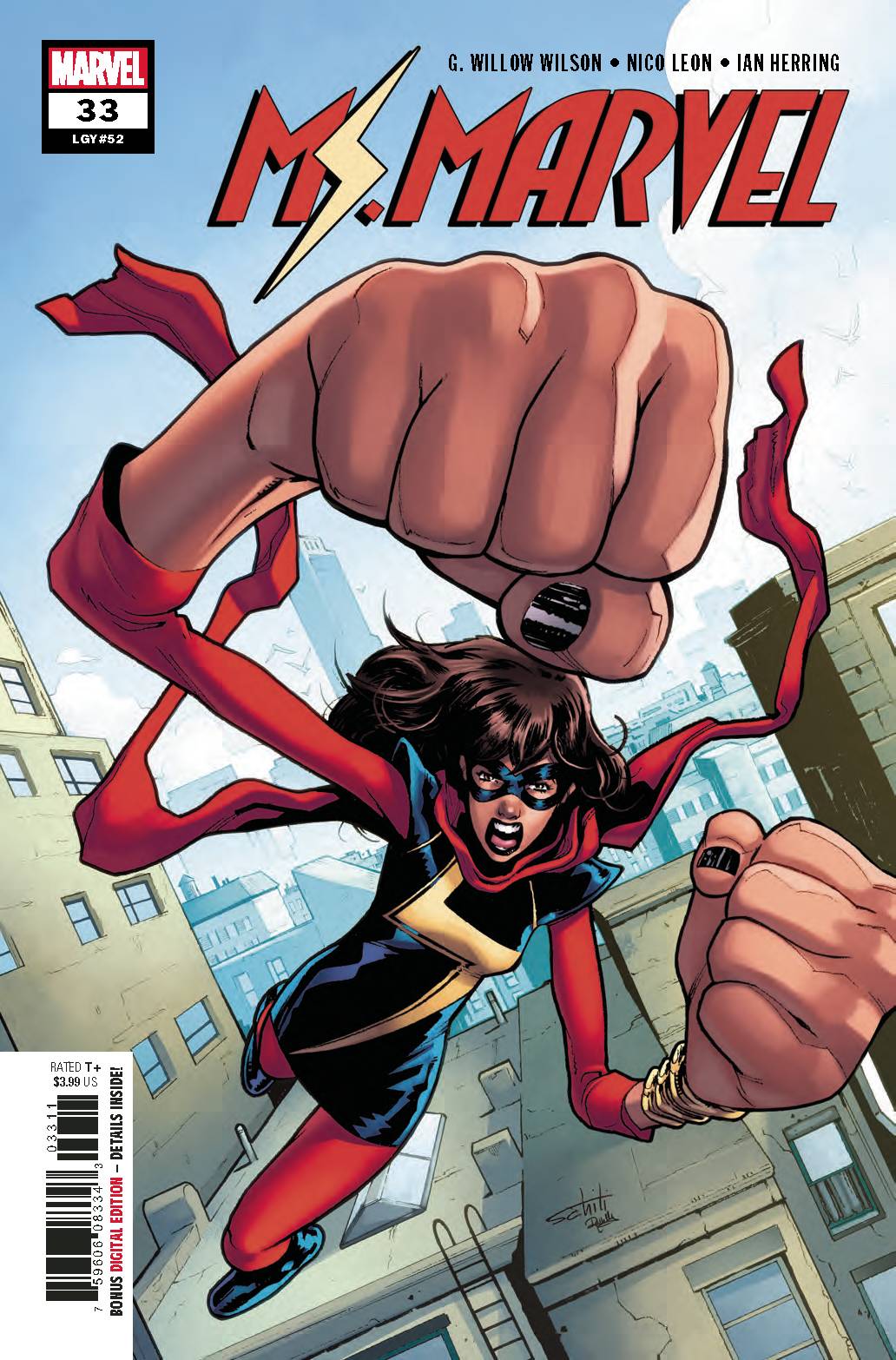MS MARVEL #33 2018 MARVEL COMICS