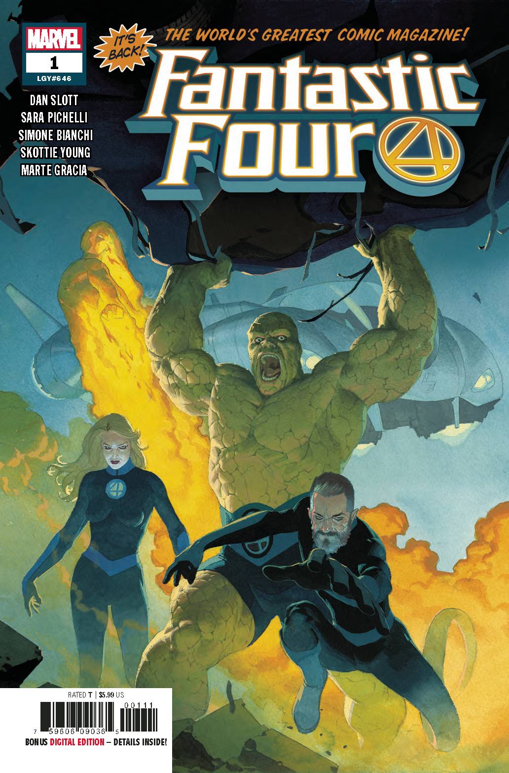 FANTASTIC FOUR #1 2018 Fantastic Four MARVEL COMICS