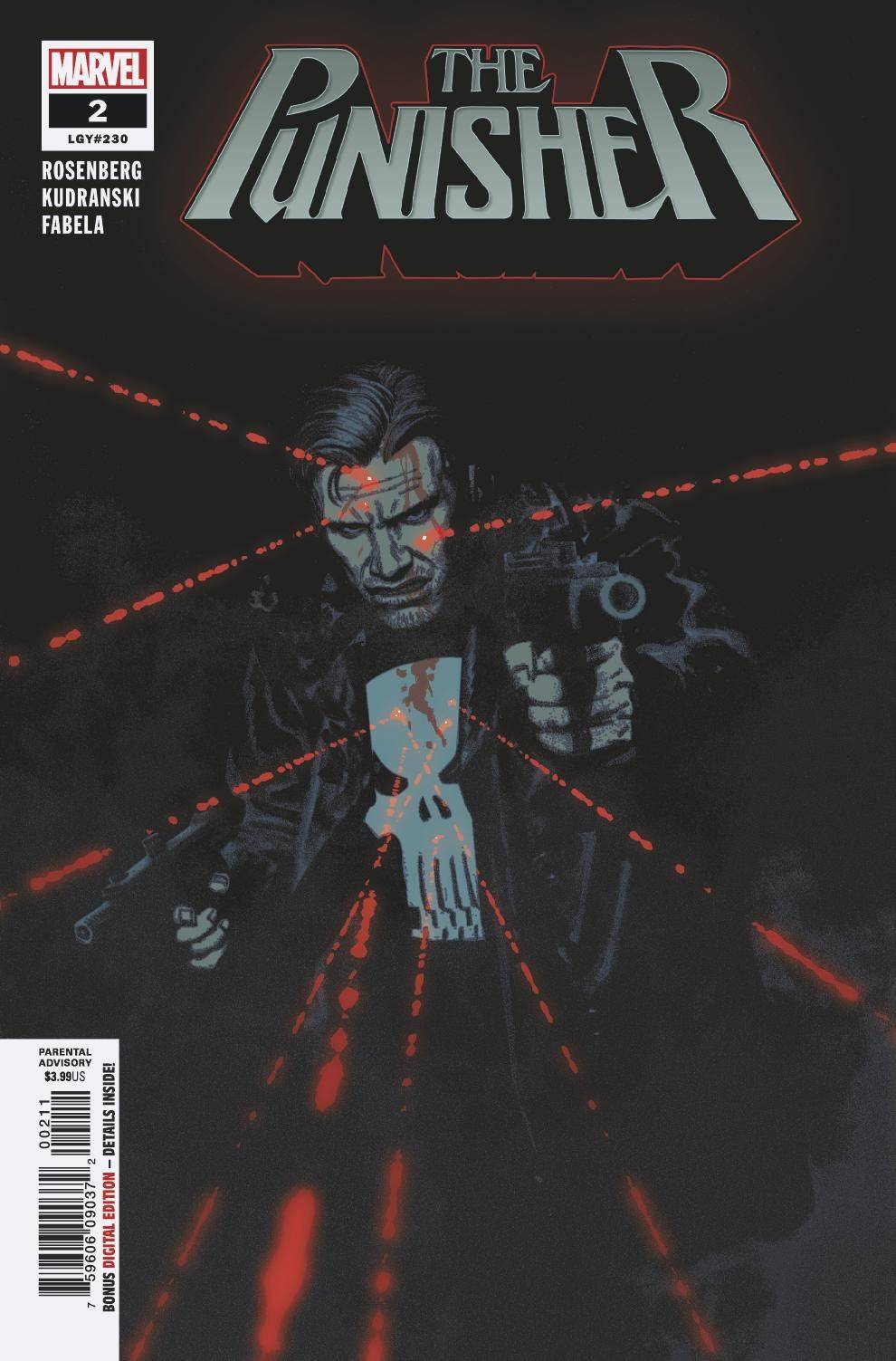 PUNISHER #2 2018 Punisher MARVEL COMICS
