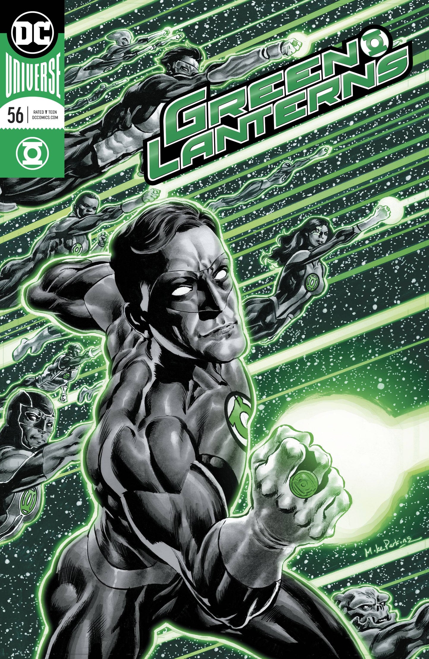 GREEN LANTERNS #56 FOIL REBIRTH 2018 Green Lantern DC COMICS