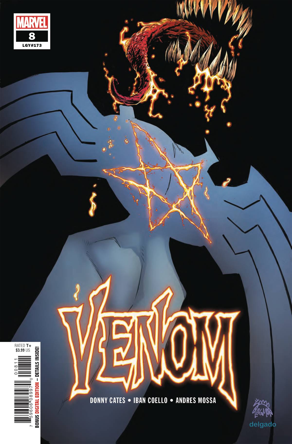 VENOM #8 2018 Venom MARVEL COMICS