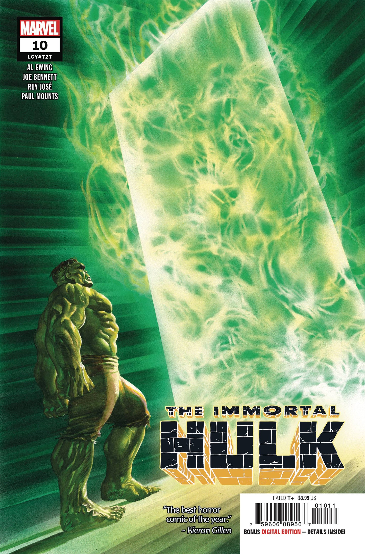 IMMORTAL HULK #10 2018 comic book MARVEL COMICS