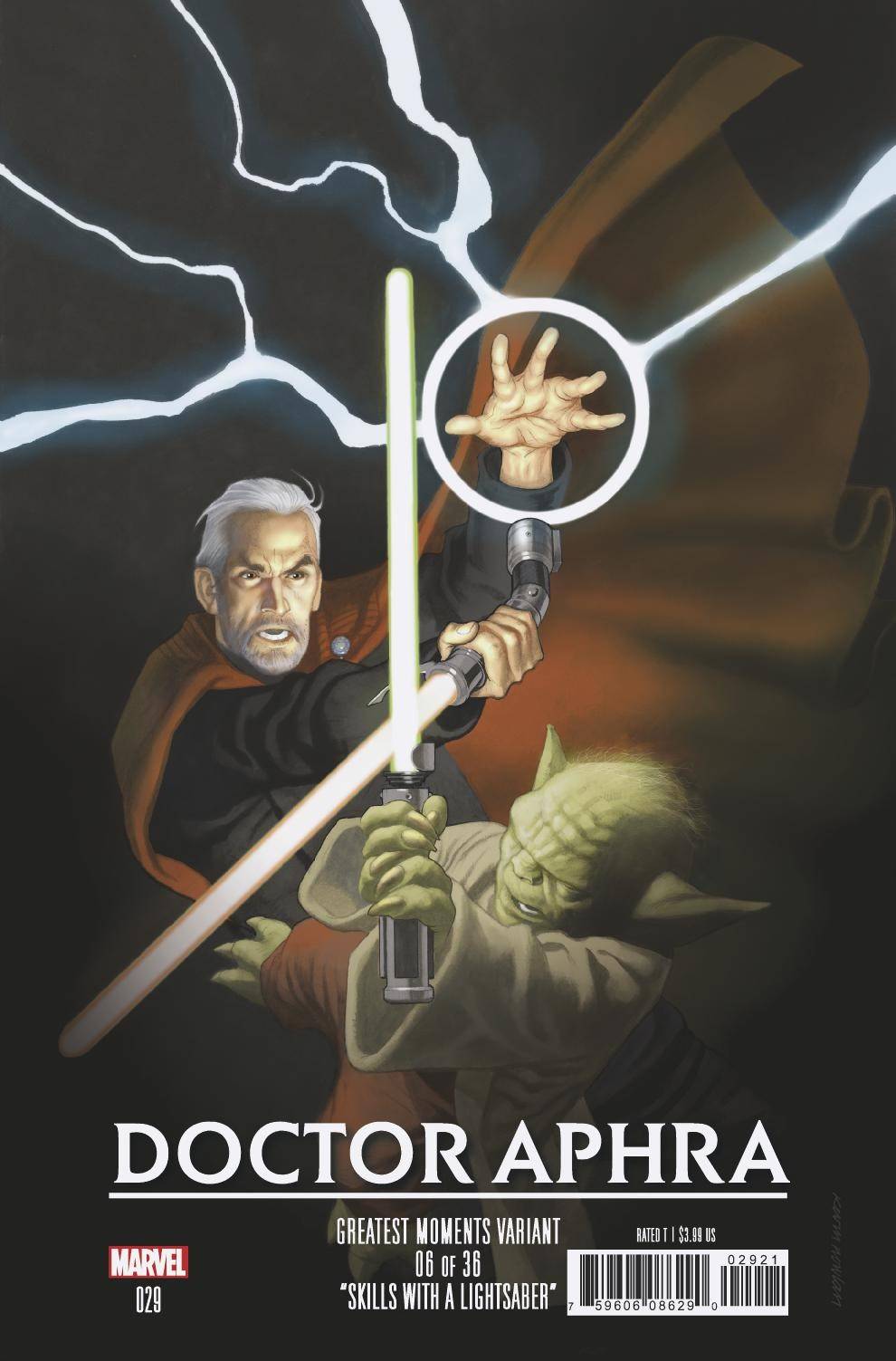 STAR WARS DOCTOR APHRA #29 NOWLAN GREATEST MOMENTS VARIANT 2019 Star Wars Doctor Aphra MARVEL COMICS