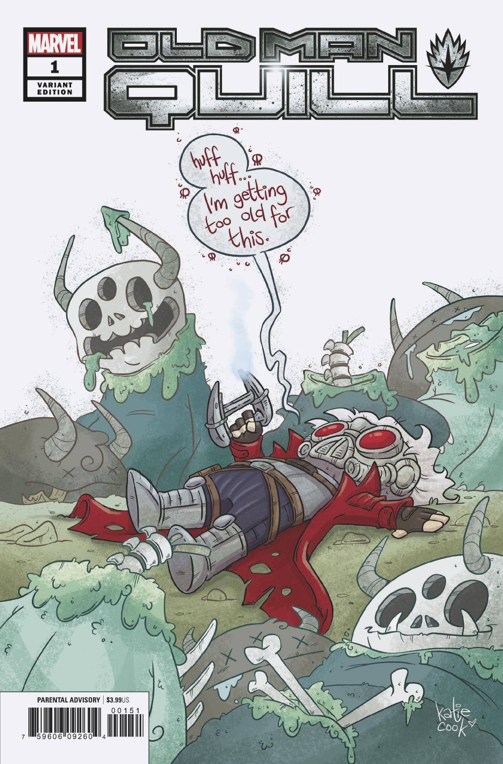 OLD MAN QUILL #1 (OF 12) COOK VARIANT 2019 Old Man Quill MARVEL COMICS