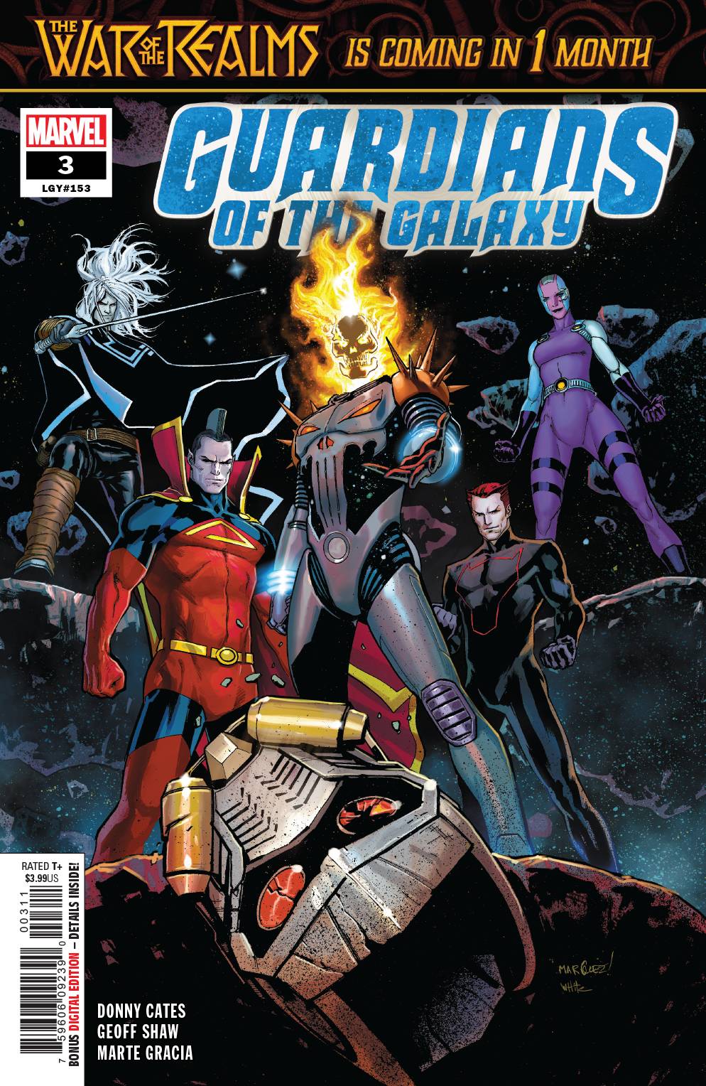 GUARDIANS OF THE GALAXY #3 2019 Guardians of the Galaxy MARVEL COMICS