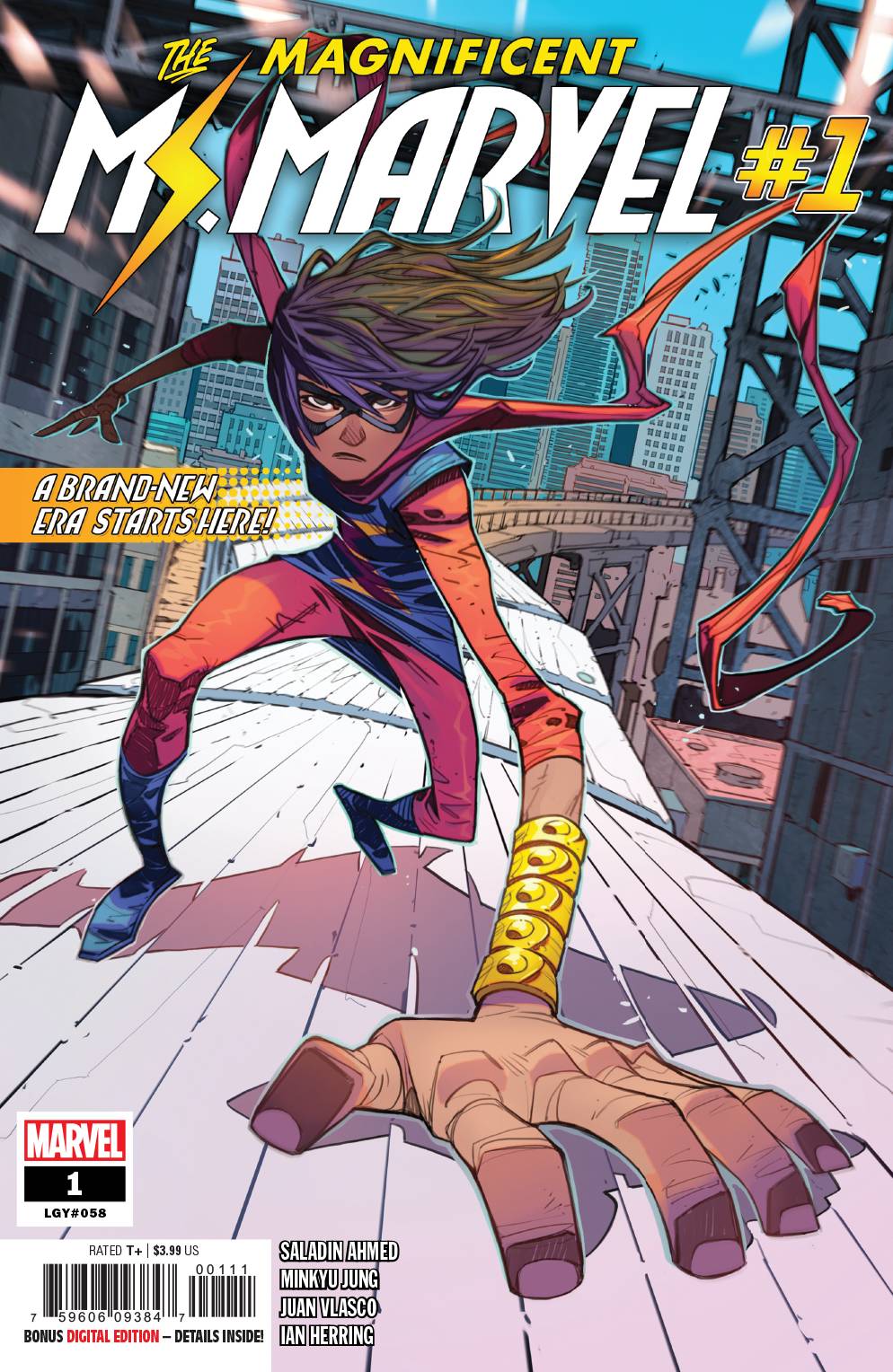 MAGNIFICENT MS MARVEL #1 2019 Ms Marvel MARVEL COMICS