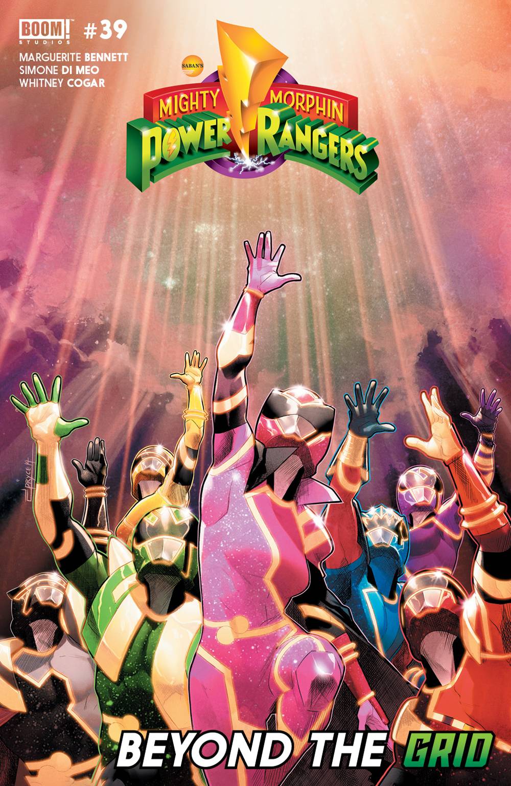 MIGHTY MORPHIN POWER RANGERS #39 MAIN 2019 MMPR BOOM! STUDIOS