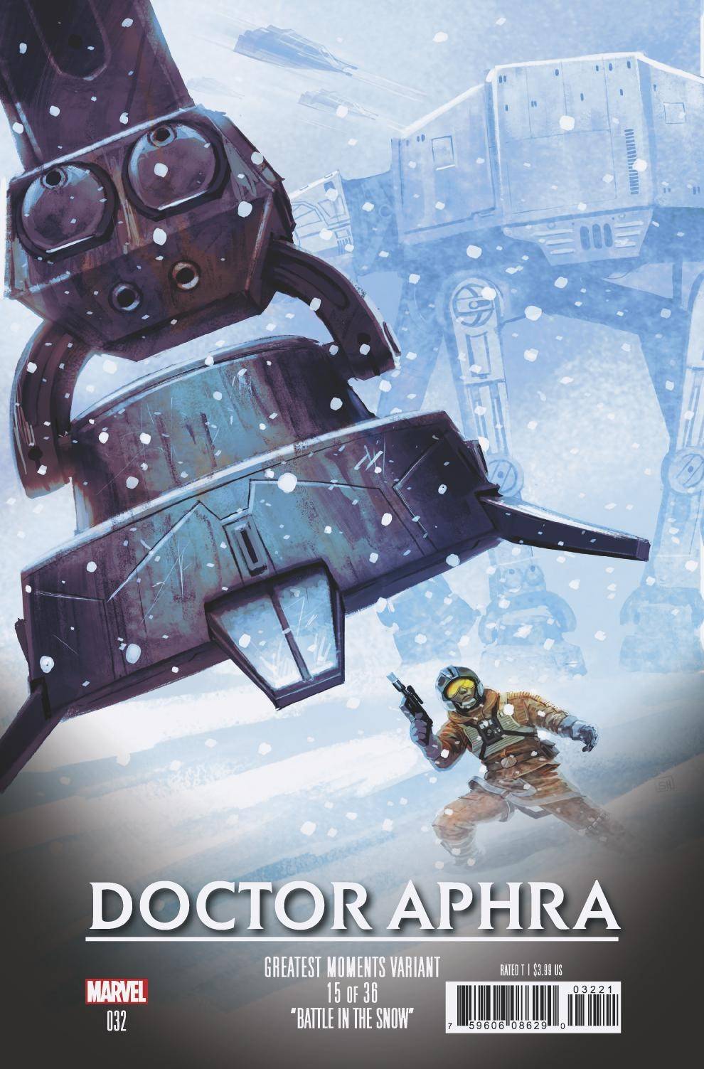 STAR WARS DOCTOR APHRA #32 HANS GREATEST MOMENTS VARIANT 2019 (1ST LONA APHRA TEEZEE-TOO) Star Wars Doctor Aphra MARVEL COMICS