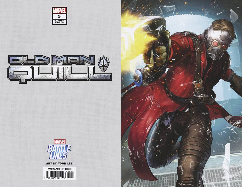 OLD MAN QUILL #5 (OF 12) YOON LEE MARVEL BATTLE LINES VIRGIN VARIANT 2019 Old Man Quill MARVEL COMICS