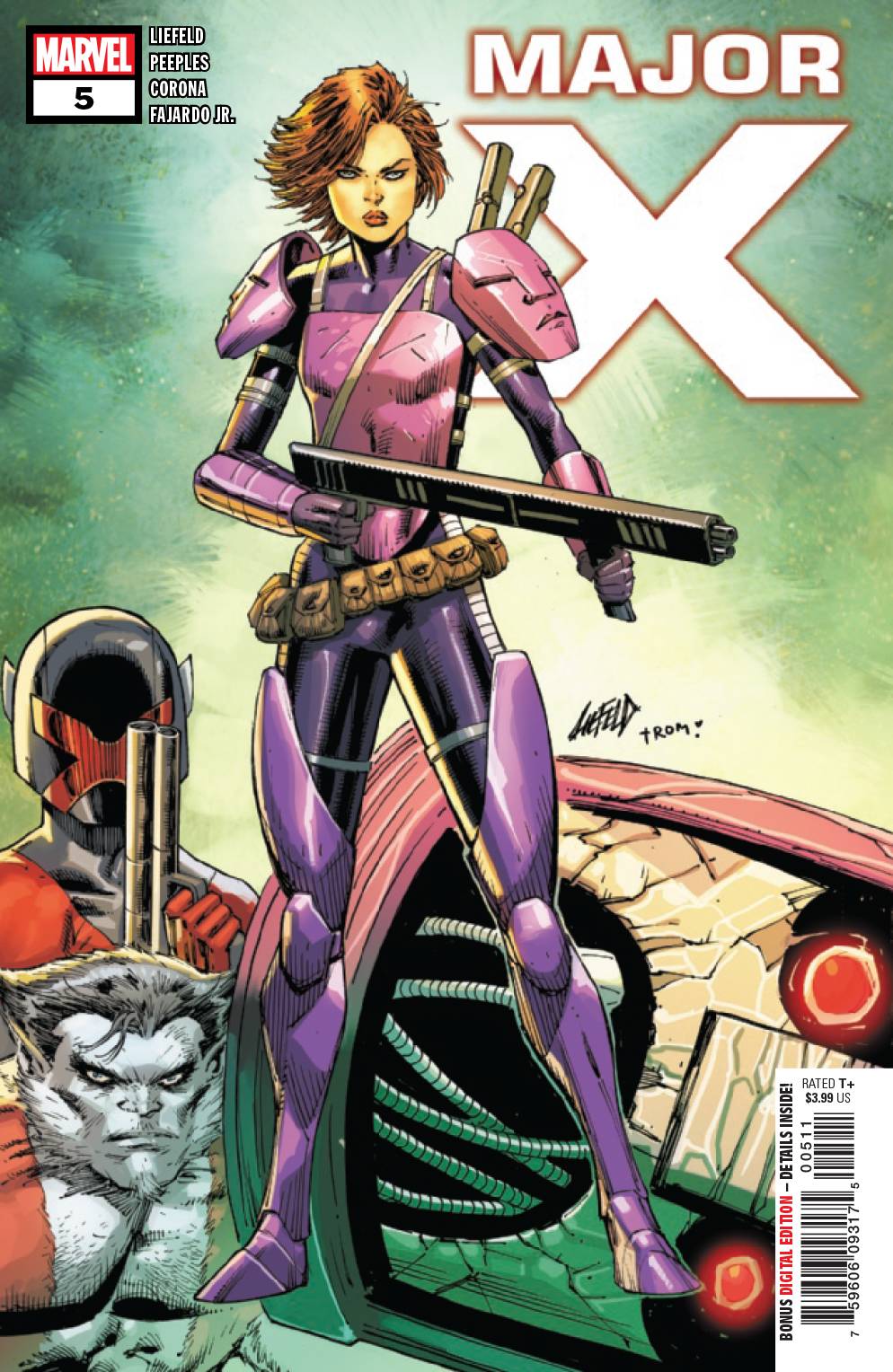 MAJOR X #5 (OF 6) 2019 Major X MARVEL COMICS